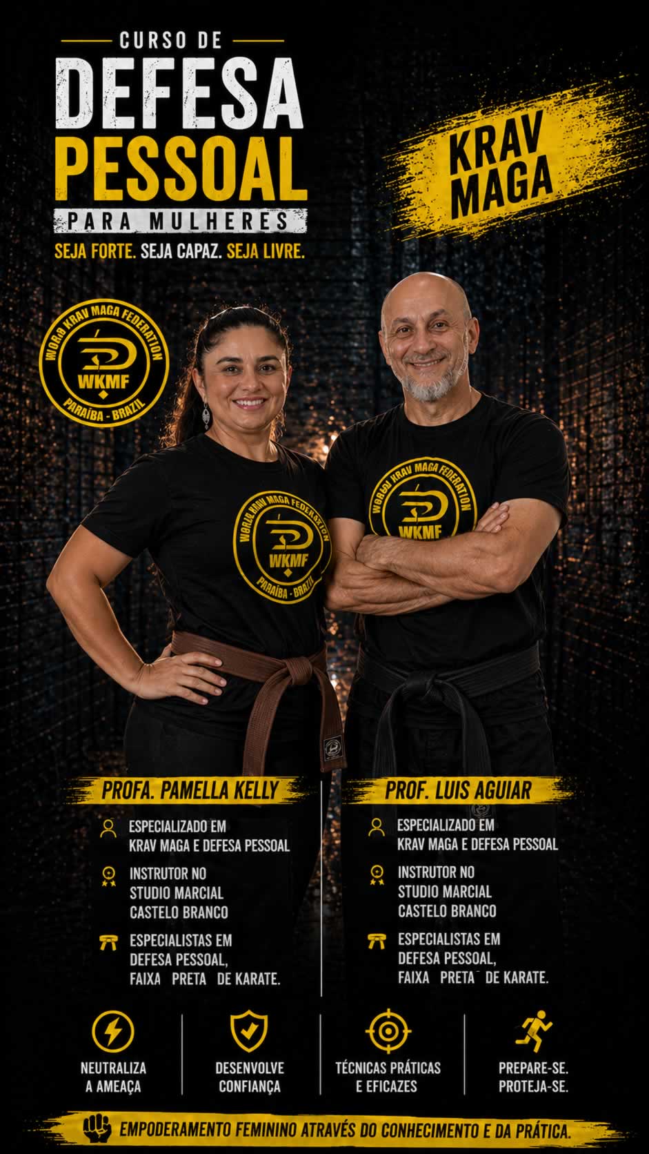 Curso de DEFESA PESSOAL FEMININA